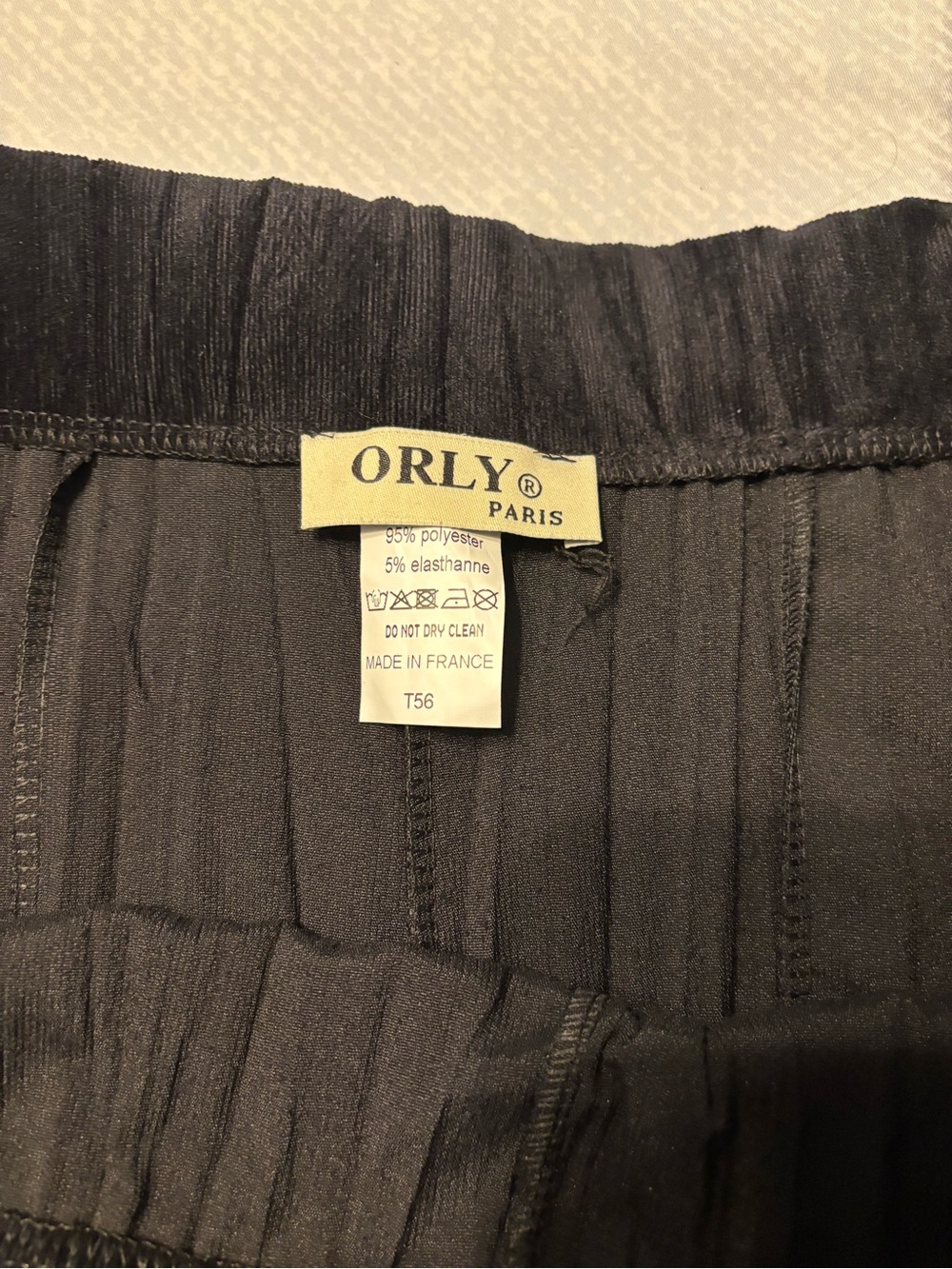 Women’s Black Pleated Skirt